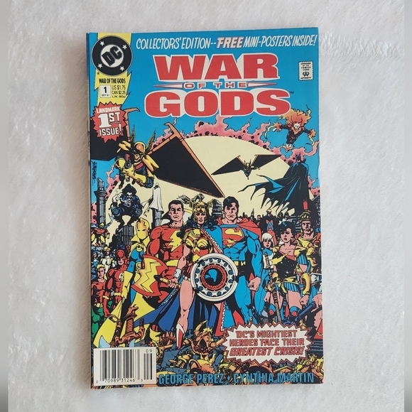 DC Comics Other - DC Comics War of the Gods #1 George Pérez Collector's Edition 1991
